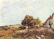 Alfred Sisley Saint Mammes am Morgen oil